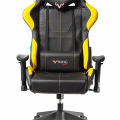 Кресло игровое Бюрократ VIKING 5 AERO YELLOW черный/желтый в Надыме - nadym.mebel24.online | фото 3