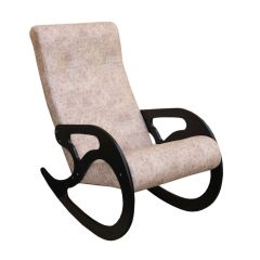 Кресло-качалка №2 (велюр Флора 003/венге) в Надыме - nadym.mebel24.online | фото