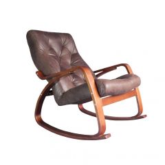 Кресло качалка Гранд 103-З-Ш Шоколад в Надыме - nadym.mebel24.online | фото