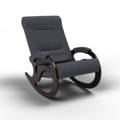 Кресло-качалка Вилла 11-Т-ГР (тканьвенге) ГРАФИТ в Надыме - nadym.mebel24.online | фото 1