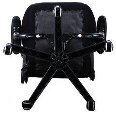 Кресло компьютерное BRABIX GT Racer GM-101 + подушка (ткань) черное/красное (531820) в Надыме - nadym.mebel24.online | фото 9
