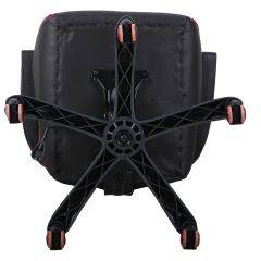 Кресло компьютерное BRABIX Nitro GM-001 (ткань/экокожа) черное, вставки красные (531816) в Надыме - nadym.mebel24.online | фото 1