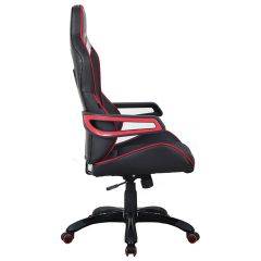 Кресло компьютерное BRABIX Nitro GM-001 (ткань/экокожа) черное, вставки красные (531816) в Надыме - nadym.mebel24.online | фото 6