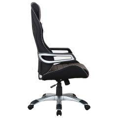Кресло компьютерное BRABIX Techno GM-002 (ткань) черное/серое, вставки белые (531815) в Надыме - nadym.mebel24.online | фото 4
