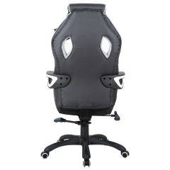 Кресло компьютерное BRABIX Techno Pro GM-003 (экокожа черное/серое, вставки серые) 531814 в Надыме - nadym.mebel24.online | фото 8