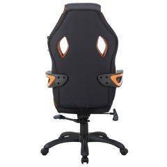 Кресло компьютерное BRABIX Techno Pro GM-003 (ткань черное/серое, вставки оранжевые) 531813 в Надыме - nadym.mebel24.online | фото 5