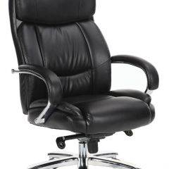 Кресло офисное BRABIX "Direct EX-580" (хром/рециклированная кожа/черное) 531824 в Надыме - nadym.mebel24.online | фото 2