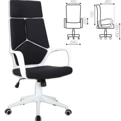 Кресло офисное BRABIX PREMIUM "Prime EX-515" (пластик белый, ткань, черное) 531812 в Надыме - nadym.mebel24.online | фото 2