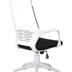 Кресло офисное BRABIX PREMIUM "Prime EX-515" (пластик белый, ткань, черное) 531812 в Надыме - nadym.mebel24.online | фото 4