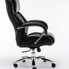 Кресло офисное BRABIX PREMIUM "Status HD-003" (хром, черное) 531821 в Надыме - nadym.mebel24.online | фото 3