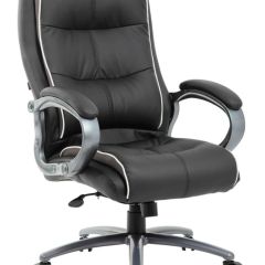 Кресло офисное BRABIX PREMIUM "Strong HD-009" (экокожа черная, ткань серая) 531945 в Надыме - nadym.mebel24.online | фото 1