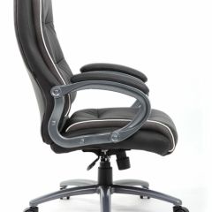 Кресло офисное BRABIX PREMIUM "Strong HD-009" (экокожа черная, ткань серая) 531945 в Надыме - nadym.mebel24.online | фото 3