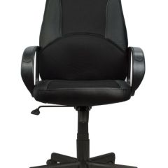 Кресло офисное BRABIX "City EX-512" (кожзам черный, ткань черная) 531407 в Надыме - nadym.mebel24.online | фото 4