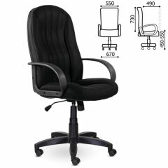 Кресло офисное BRABIX "Classic EX-685" (ткань E, черное) 532024 в Надыме - nadym.mebel24.online | фото 2