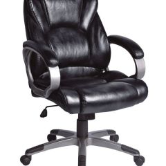 Кресло офисное BRABIX "Eldorado EX-504", экокожа, черное, 530874 в Надыме - nadym.mebel24.online | фото 1