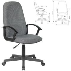 Кресло офисное BRABIX "Element EX-289", ткань, серое, 532093 в Надыме - nadym.mebel24.online | фото 2