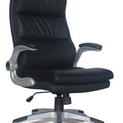 Кресло офисное BRABIX "Fregat EX-510" (рециклированная кожа, черное) 530863 в Надыме - nadym.mebel24.online | фото 1
