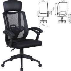 Кресло офисное BRABIX "Nexus ER-401" (черное) 531835 в Надыме - nadym.mebel24.online | фото 2