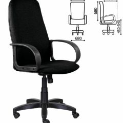 Кресло офисное BRABIX "Praktik EX-279" (ткань/кожзам, черное) 532017 в Надыме - nadym.mebel24.online | фото 4