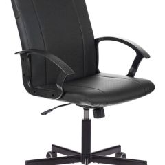 Кресло офисное BRABIX "Simple EX-521" (экокожа, черное) 532103 в Надыме - nadym.mebel24.online | фото