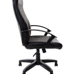 Кресло офисное BRABIX "Trust EX-535" (экокожа/черная/ткань серая) 531383 в Надыме - nadym.mebel24.online | фото