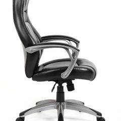 Кресло офисное BRABIX "Turbo EX-569" (экокожа, спортивный дизайн, черное) 531014 в Надыме - nadym.mebel24.online | фото 3