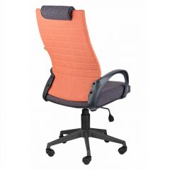 Кресло Квест HOME (Ткань КФ-28/КФ-13) оранжевый-сливовый в Надыме - nadym.mebel24.online | фото 3