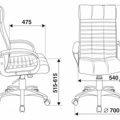 Кресло руководителя Бюрократ KB-10/BLACK в Надыме - nadym.mebel24.online | фото 4