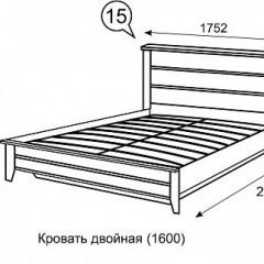 Кровать 1600 с ПМ София 15 в Надыме - nadym.mebel24.online | фото 3