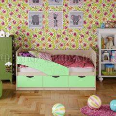 Кровать Бабочки (Салатовый матовый) 1600 в Надыме - nadym.mebel24.online | фото