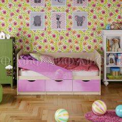 Кровать Бабочки (Сиреневый металлик) 1600 в Надыме - nadym.mebel24.online | фото