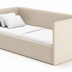 Кровать-диван Leonardo 160*70 (Бежевый) + боковина в Надыме - nadym.mebel24.online | фото