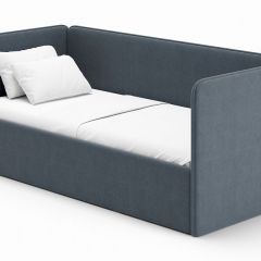 Кровать-диван Leonardo 160*70 (Серый) + боковина в Надыме - nadym.mebel24.online | фото