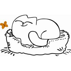 Кровать двухуровневая Кот № 900.1 ПРАВАЯ (туя светлая/белый) в Надыме - nadym.mebel24.online | фото 2