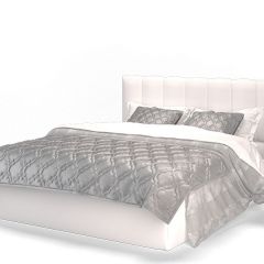 Кровать Элен 1400 + основание (Vega white) белый в Надыме - nadym.mebel24.online | фото