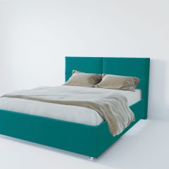 Кровать Корсика с ПМ 800 (велюр бирюзовый) в Надыме - nadym.mebel24.online | фото 2