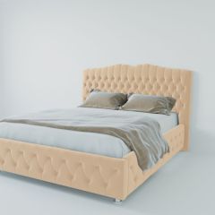 Кровать Нягань с ПМ 900 (экокожа бежевая) в Надыме - nadym.mebel24.online | фото