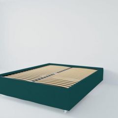Кровать Подиум с ортопедическим основанием 800 (велюр бирюзовый) в Надыме - nadym.mebel24.online | фото 2