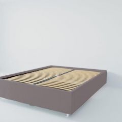 Кровать Подиум с ортопедическим основанием 800 (велюр темно-серый) в Надыме - nadym.mebel24.online | фото 2