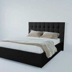 Кровать Венеция без основания 1400 (экокожа кольт ч) в Надыме - nadym.mebel24.online | фото