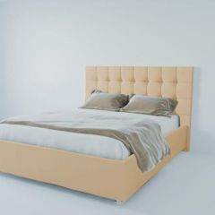 Кровать Венеция без основания 2000 (экокожа бежевая) в Надыме - nadym.mebel24.online | фото