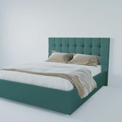 Кровать Венеция без основания 1200 (велюр бирюзовый) в Надыме - nadym.mebel24.online | фото