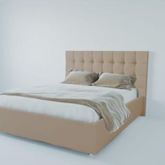 Кровать Венеция без основания 800 (велюр светло-серый) в Надыме - nadym.mebel24.online | фото