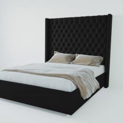 Кровать Версаль ЛЮКС без основания 1200 (экокожа кольт ч) в Надыме - nadym.mebel24.online | фото