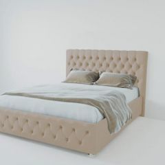 Кровать Версаль 1200 без основания (велюр светло серый) в Надыме - nadym.mebel24.online | фото