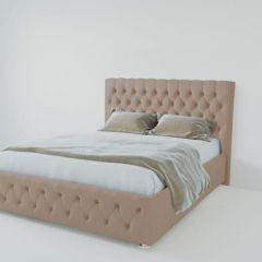 Кровать Версаль 1800 без основания (велюр серый) в Надыме - nadym.mebel24.online | фото