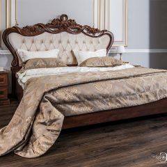 Кровать с мягким изголовьем Афина 1600 (караваджо) в Надыме - nadym.mebel24.online | фото