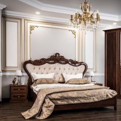 Кровать с мягким изголовьем Афина 1800 (караваджо) в Надыме - nadym.mebel24.online | фото 5