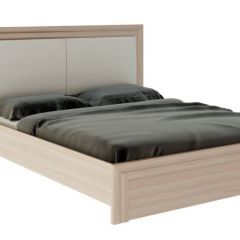Кровать 1.6 Глэдис М31 с настилом и мягкой частью (ЯШС/Белый) в Надыме - nadym.mebel24.online | фото