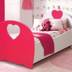 Кровать детская Сердце (800*1600) МДФ матовый в Надыме - nadym.mebel24.online | фото